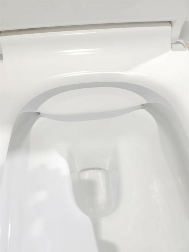 Унитаз Ceruttispa Maiella Aria MW CT9164 подвесной Белый матовый с сиденьем Микролифт фарфор подвесной