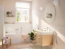 Смеситель для ванны Hansgrohe Rebris S 72440000 Хром латунь на стену
