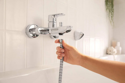 Смеситель для ванны Hansgrohe Rebris S 72440000 Хром латунь на стену