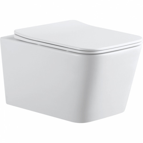 Унитаз Aquanet Tavr 2.0 Rimless 243545 подвесной с сиденьем Микролифт фаянс подвесной