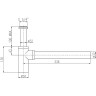 Сифон для раковины Rav Slezak MD0232Z Золото