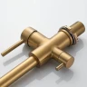Смеситель для кухни Shevanik S328G цвет Золотой сатин