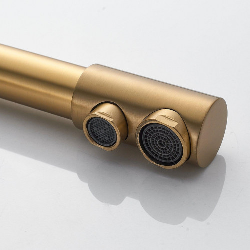 Смеситель для кухни Shevanik S328G цвет Золотой сатин