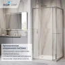 Душевой уголок RGW Leipzig 120x100 77124520-11 профиль цвет Хром стекло прозрачное