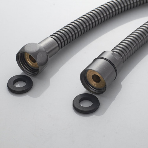 Смеситель для ванны Shevanik S5072T универсальный цвет Оружейная сталь