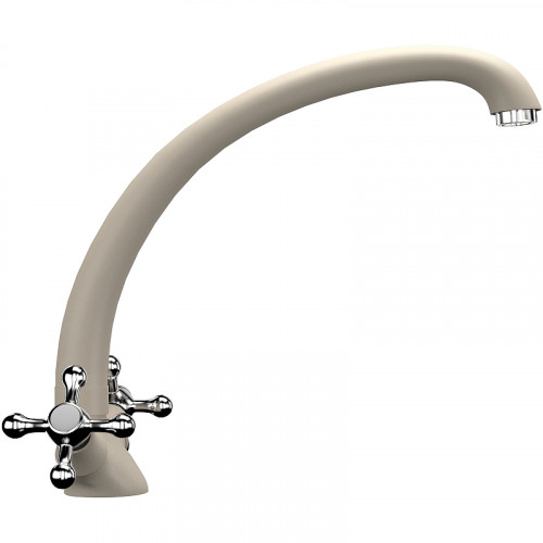 Смеситель для кухни Ulgran Classic U-013-302 Песочный латунь