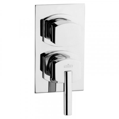 Смеситель для душа Webert Azeta AZ880601015 Хром встраиваемый