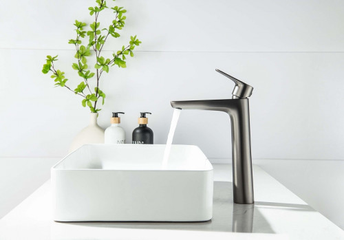 Смеситель для раковины Aquatek Бетта AQ1104BGM цвет Оружейная сталь