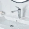 Смеситель для раковины Shevanik S6201 цвет Хром