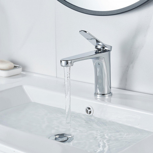 Смеситель для раковины Shevanik S6201 цвет Хром