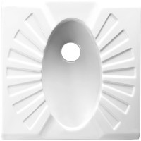 Чаша Генуя Creavit TP595-00CB00E-0000 Белая фарфор напольный