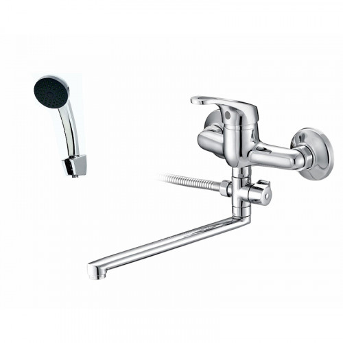 Смеситель для ванны D-Lin D140410 универсальный цвет  Хром