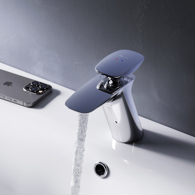 Смеситель для раковины AM.PM Spirit V2.0 F70A02100 Хром латунь