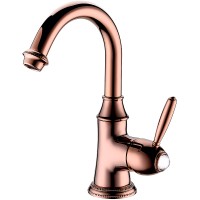 Смеситель для раковины Lemark Spark LM6707RG Розовое золото латунь