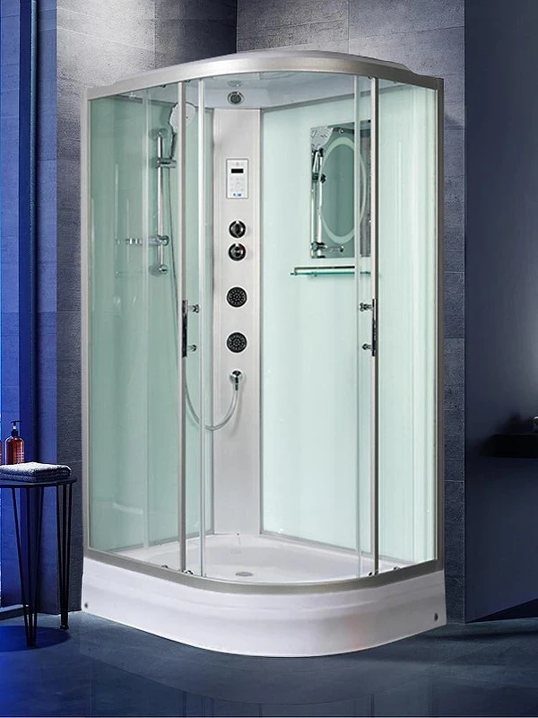 Душевая кабина WeltWasser Werra XL 1204 L 120x90 10000014055 с гидромассажем