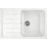 Кухонная мойка Domaci Бьелла DMC-76 DMC-76-331 Белая