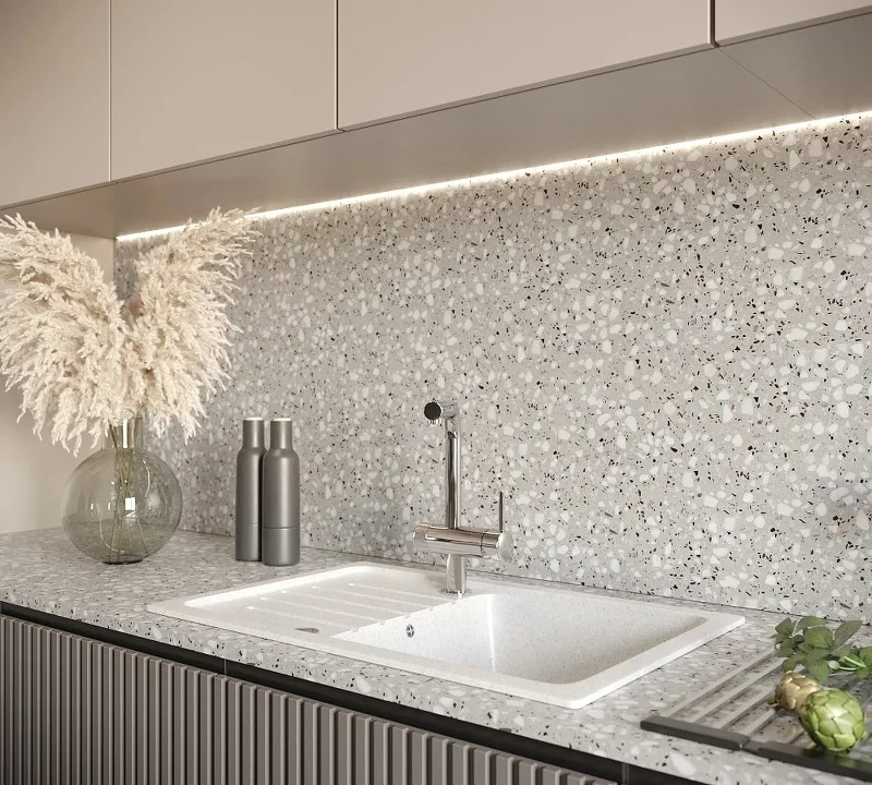Кухонная мойка Domaci Бьелла DMC-76 DMC-76-331 Белая