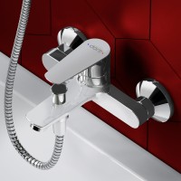 Смеситель для ванны Dorff Prime D4011000 Хром латунь на стену
