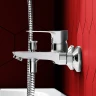 Смеситель для ванны Dorff Prime D4011000 Хром латунь на стену
