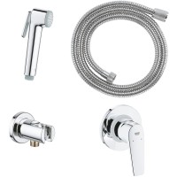 Гигиенический душ со смесителем Grohe Bauflow 29328000 Хром латунь встраиваемый