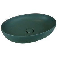 Раковина-чаша AeT Elite Oval 55 L616T0R0V0143 Зеленый мох матовая фаянс накладная
