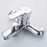 Смеситель для ванны Ledeme H03 3003L Хром латунь на стену