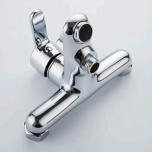 Смеситель для ванны Ledeme H03 3003L Хром латунь на стену