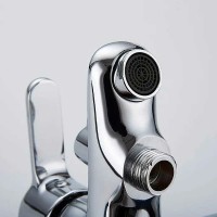 Смеситель для ванны Ledeme H03 3003L Хром латунь на стену