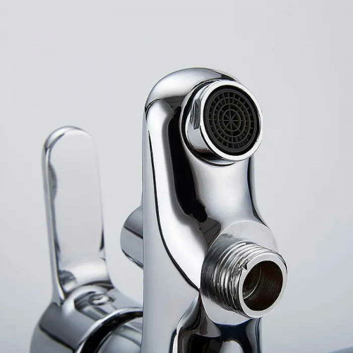 Смеситель для ванны Ledeme H03 3003L Хром латунь на стену