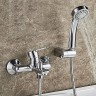 Смеситель для ванны Ledeme H03 3003L Хром латунь на стену