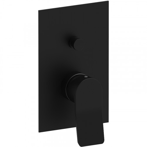 Смеситель для душа Paffoni Tilt TI015NO/M Черный матовый латунь встраиваемый