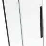 Душевой уголок Black&White Stellar Wind S898 120х80 8988012 профиль Черный стекло матовое