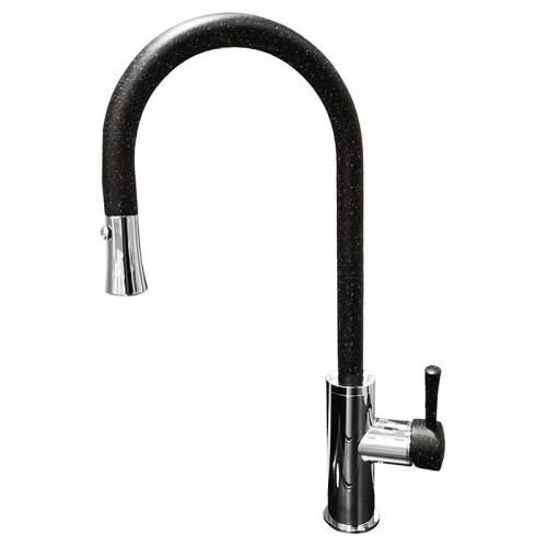 Смеситель для кухни GranFest 7652 цвет Черный