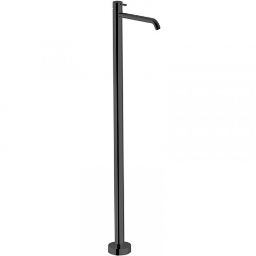 Смеситель для раковины Cisal Less LN01451040 Черный матовый латунь на пол