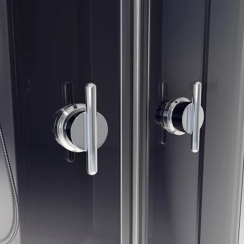 Душевая кабина Niagara Eco 90x70 L E90/70/40L/TN/BK без гидромассажа