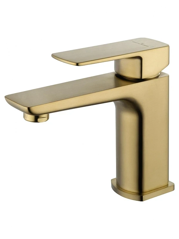 Смеситель для раковины Wonzon & Woghand Edge WW-88139003-BG цвет Брашированное золото