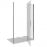 Душевая дверь Good Door Saturn WTW-110-C-CH-R 110 профиль Хром стекло прозрачное