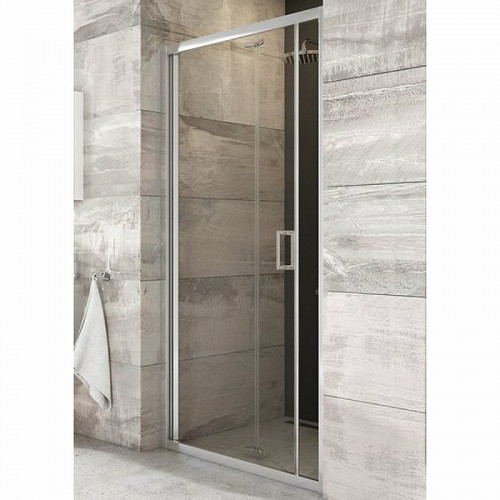 Душевая дверь Ravak Blix BLDZ2-90 X01H70C00Z1 профиль Хром стекло Transparent