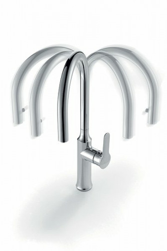 Смеситель для кухни Ravak KM 017.00 X070078 Хром латунь