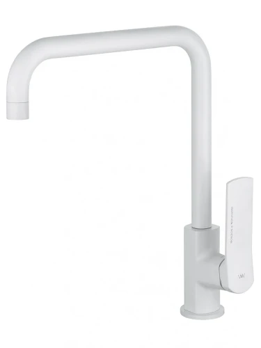 Смеситель для кухни Wonzon & Woghand WW-L1006-MW цвет Белый матовый