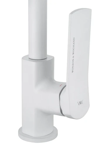 Смеситель для кухни Wonzon & Woghand WW-L1006-MW цвет Белый матовый