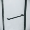 Душевая дверь Grossman Style 100 100.K33.05.100.21.02 профиль Черный матовый стекло шиншилла