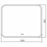 Зеркало Silver Mirrors Стив-2 100 ФР-00001937 с подсветкой с сенсорным выключателем и подогревом стекло