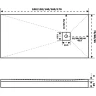 Душевой поддон из искусственного камня Good Door Essentia 110х70 ЛП00193 Белый