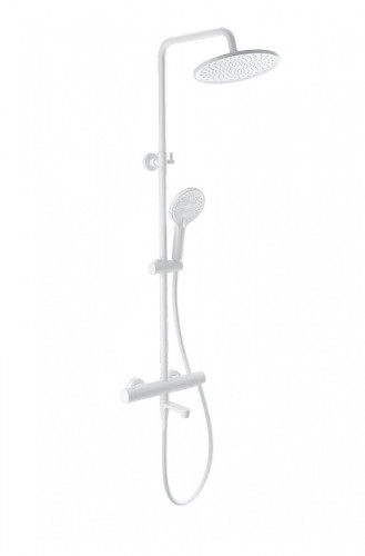 Душевая система Wonzon &amp; Woghand WW-B3069-MW с термостатом цвет Белый матовый
