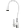 Смеситель для кухни Melodia della vita Ostessa MDV40617White Белый латунь