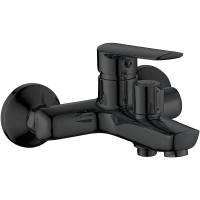 Смеситель для ванны ESKO Lagos Black LG54B Черный матовый пластик на стену