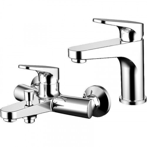 Комплект смесителей Bravat Eler F191238CP-SET 2 в 1 Хром