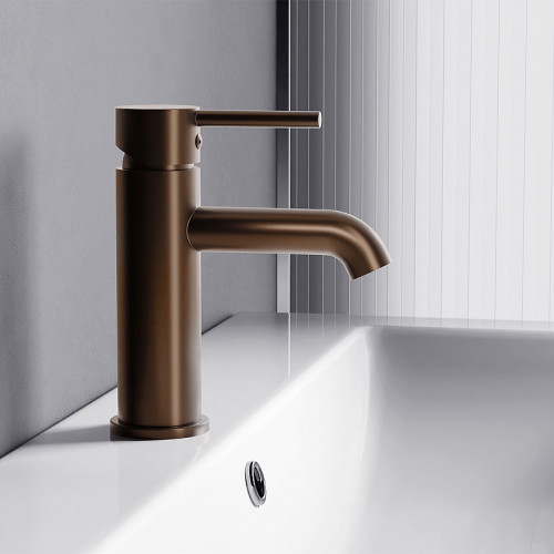 Смеситель для раковины Damixa Scandinavian Pure 360210500 Розовое золото латунь