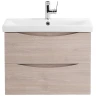 Тумба под раковину BelBagno Marino-Cer 60 MARINO-CER-600-2C-SO-RG-P подвесная Rovere Grigio МДФ / ЛДСП